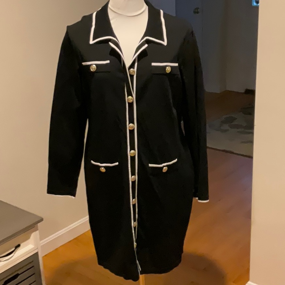 Karl Lagerfeld sweater dress Sz XL